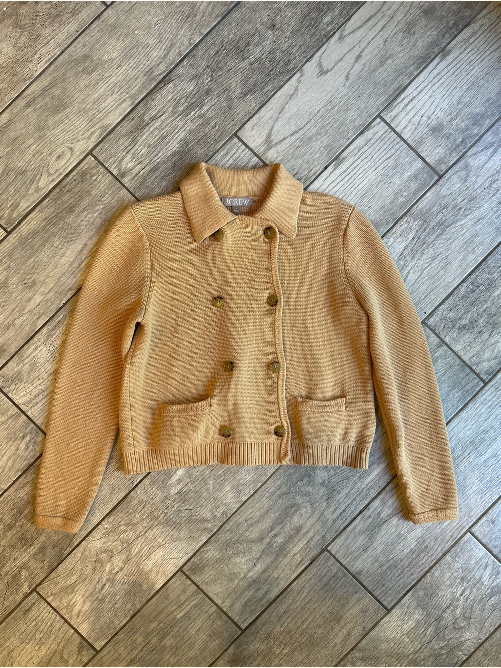 J Crew 100% Cotton Knit Cardigan, Women’s S
